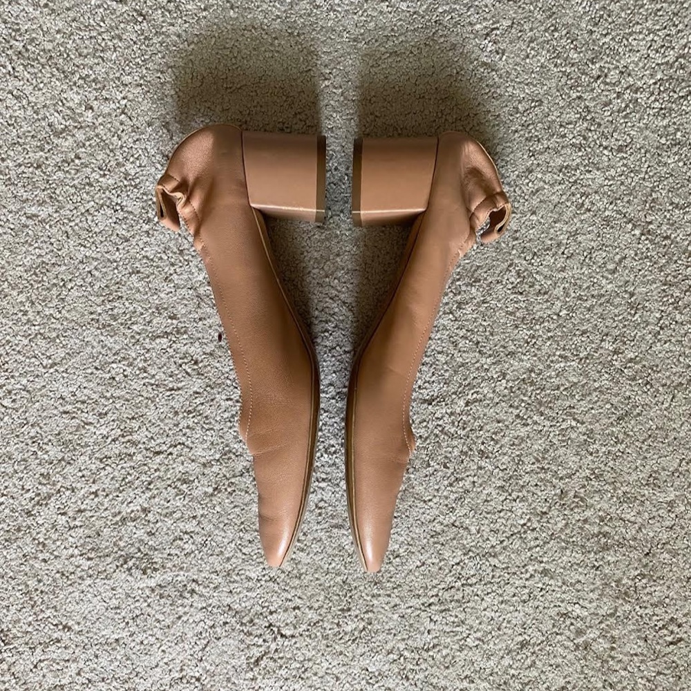 Everlane - The  Day Heel - Rose Tan - Size 10